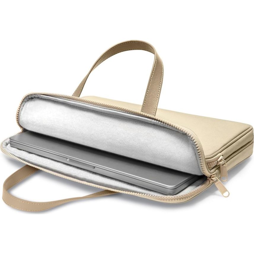 Torba na laptopa 15 cali / 16 cali,Tech-Protect Carrying Bag, beżowa.